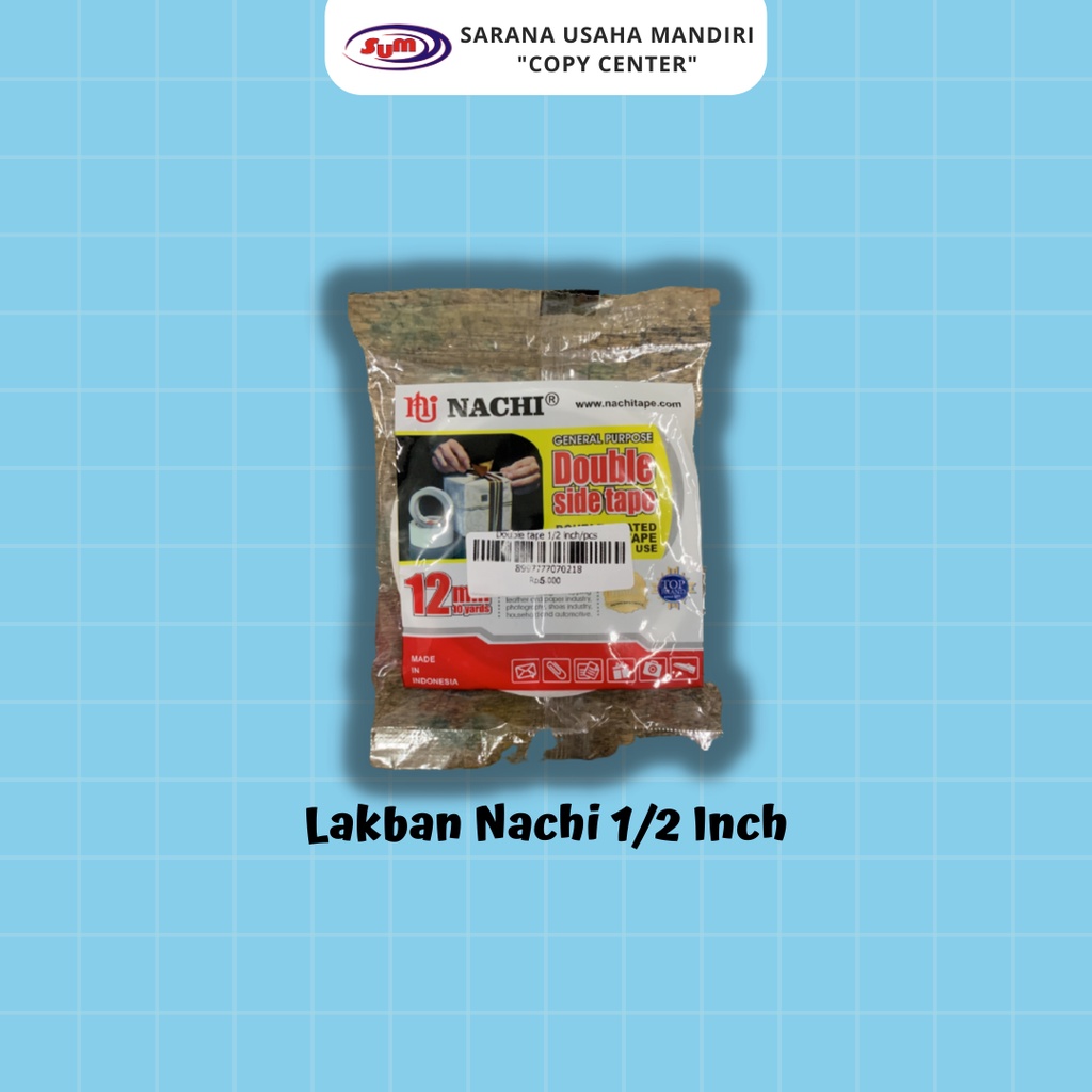 

Double Side Tape Nachi 1/2 Inch double tape