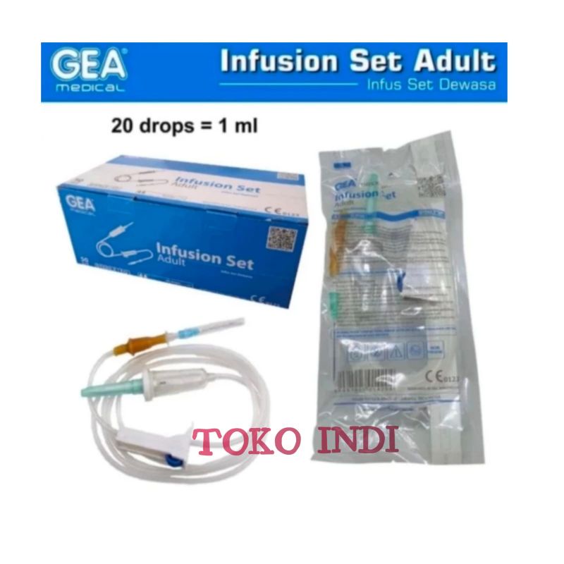 Infusion Set 1 Box/Infusion Set Dewasa/Infusion Set Makro