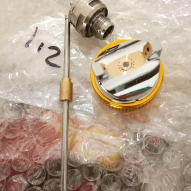 Murah/ 1,2Mm Sparepart Nozzle Set Spray Gun Angin Hvlp Hyper Coofix