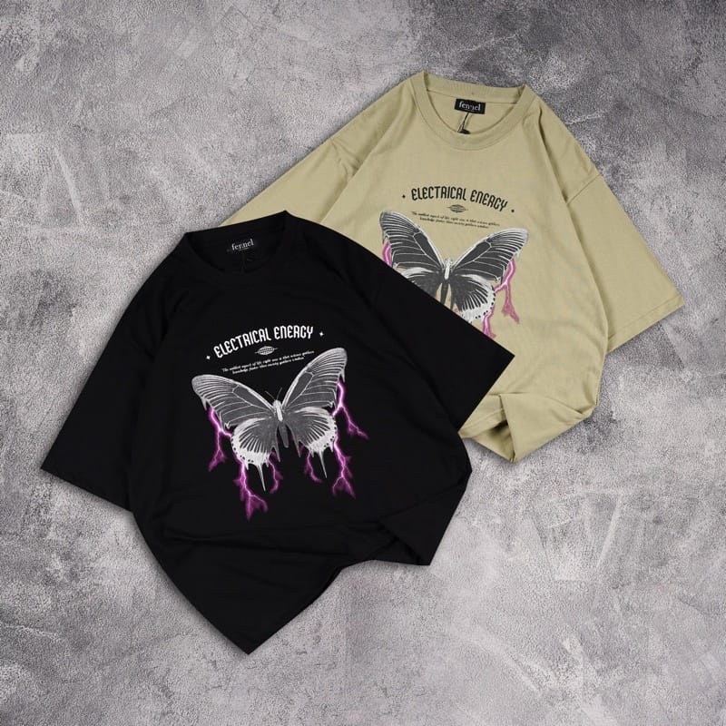 MakeGrosir - OVERSIZE BUTTERFLY / KAOS OVERSIZE WANITA