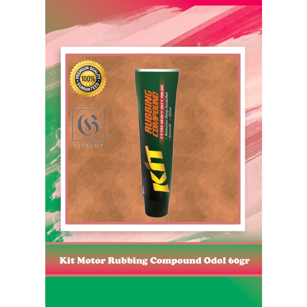 Kit Motor Rubbing Compound Odol 60gr