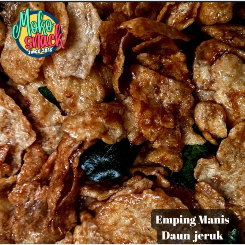 

Snack Kiloan Emping Blinjo pedas manis 250 gr