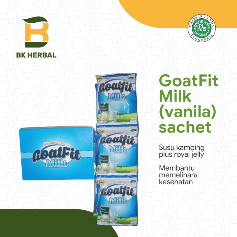 

Goatfit Milk Susu Kambing Etawa Original sachet