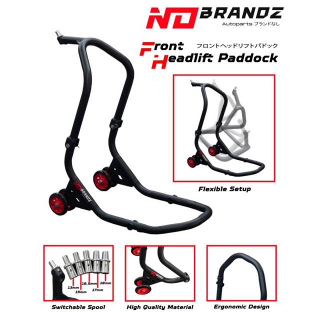 Standart Paddock Depan Headlift NO BRANDZ Universal Ninja 250 Fi R25