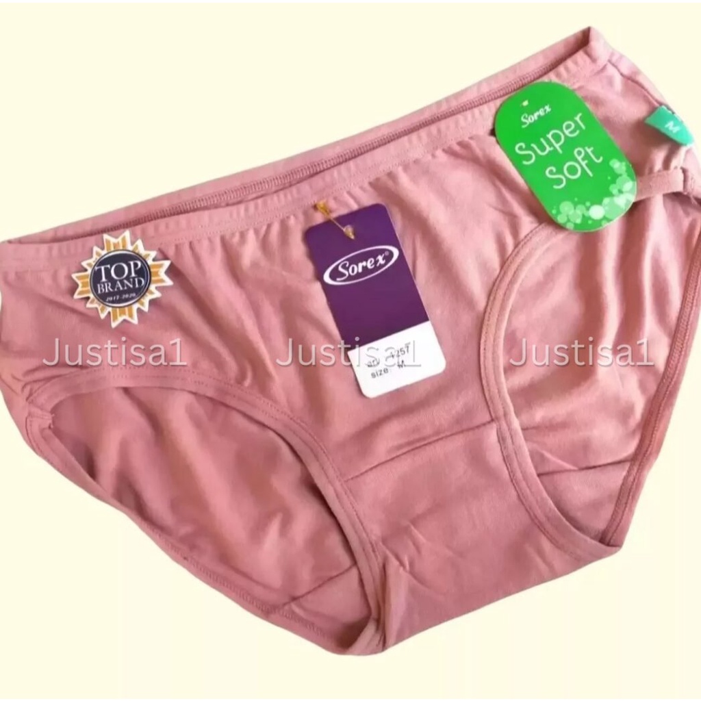 3 pcs celana dalam wanita // cd sorex 1257 // sempak wanita super lembut // soft Berkualitas