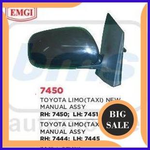 parts Spion Emgi Toyota Vios / Limo Taxi '07-'12 Hitam Manual RH 2674N23