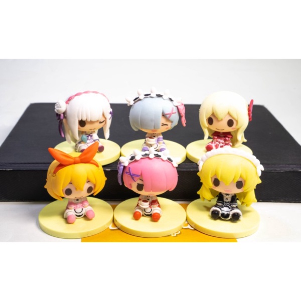 

Figure Set Re Chibi Rem Promo Ram Maid Zero Baby Limited Anime