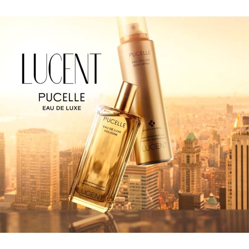 PUCELLE EAU DE LUXE COLOGNE AND BODY SPRAY LUCENT