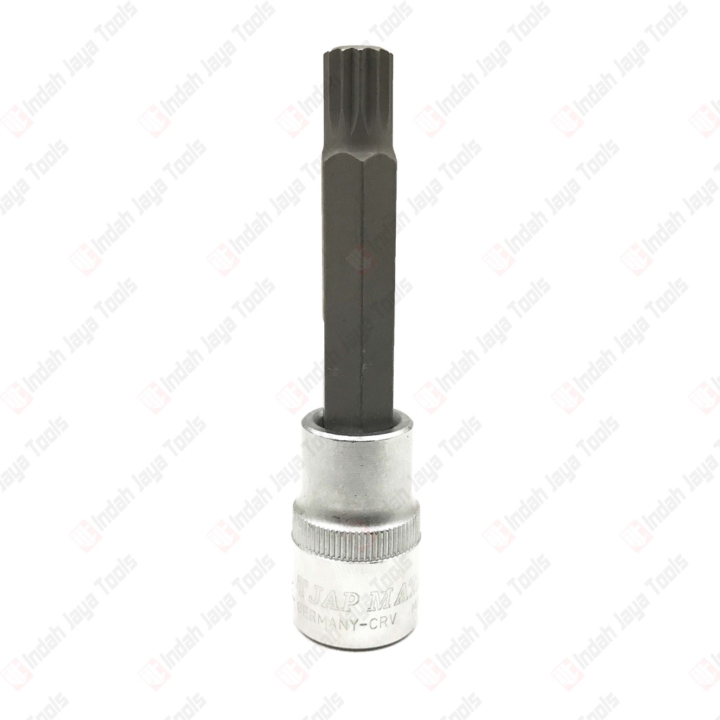 TJAP MATA Kunci Mata Sok Bintang M12 x 100 mm Spline Bit Cylinder Head