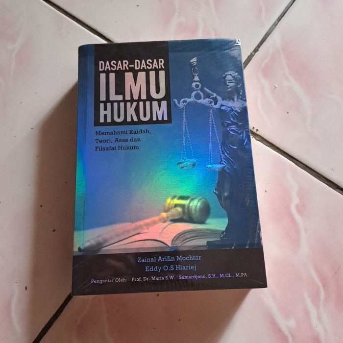 Buku Dasar Dasar Ilmu Hukum Zainal Arifin Mochtar