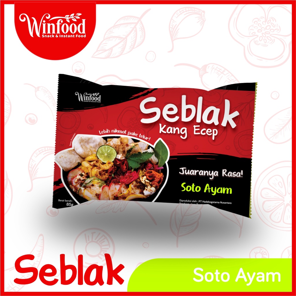 

SEBLAK INSTAN RASA SOTO AYAM