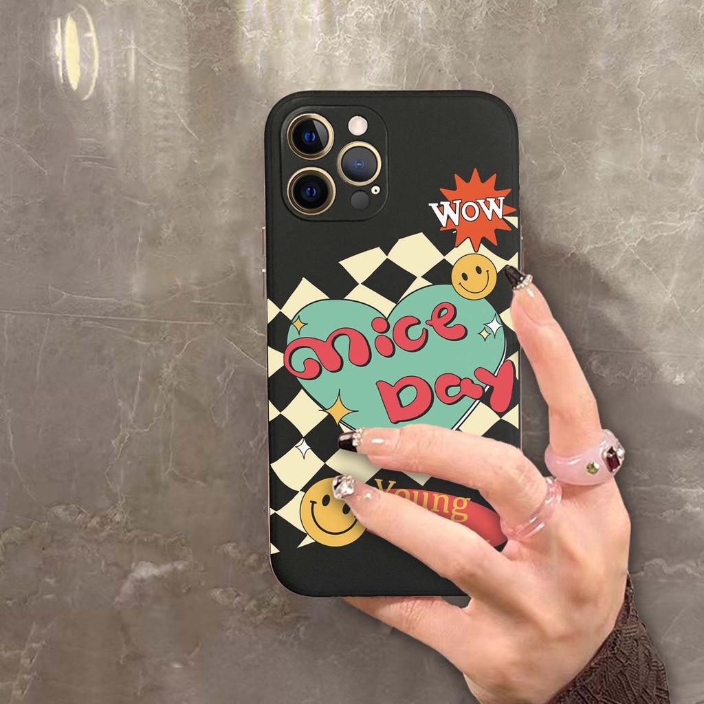 CASE NICE DAY OPPO A5S A7 A11K A12 A54 A53 A15 A15S A16 A17 A17K A3S A5 A9 2020 A52 A33 A55 A76 A96 A92 A74 4G A95 5G RENO 8T 7 5G 5 5F 6