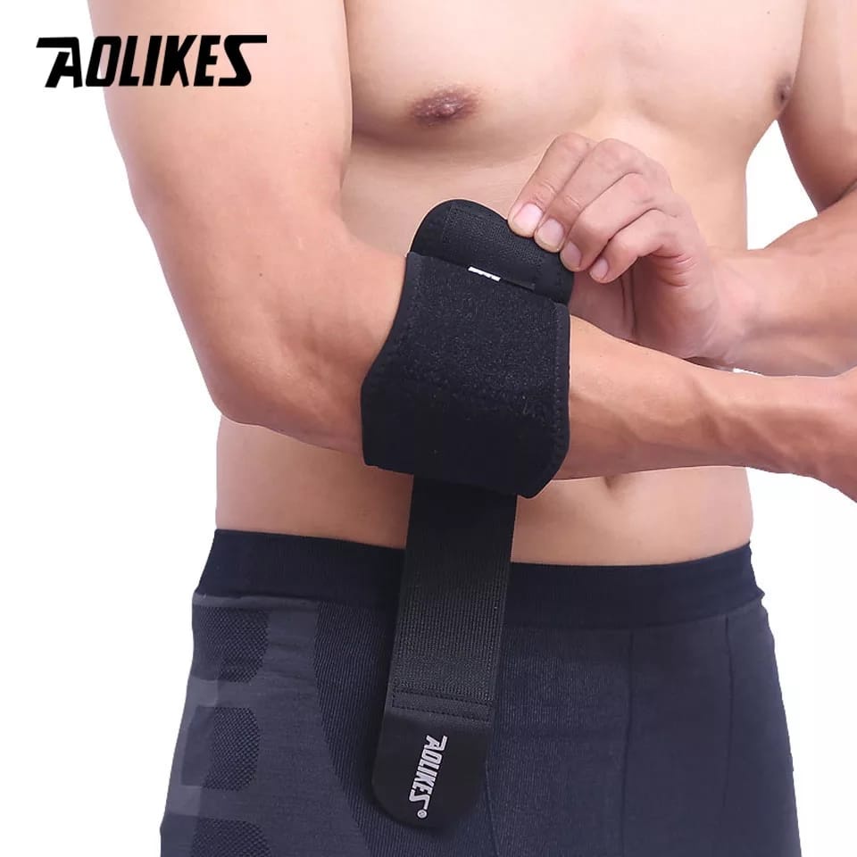 (COD) AOLIKES 7947 Elbow Slevee Support Wrap Wrist Pad Deker Siku Tangan