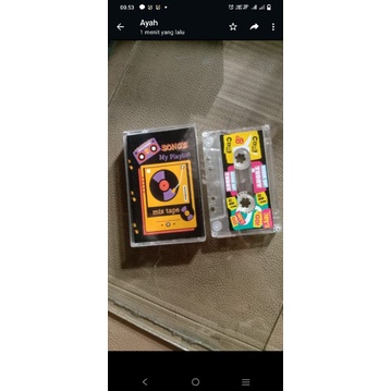 kaset pita mixtape custom isi lagu sesuai keinginan