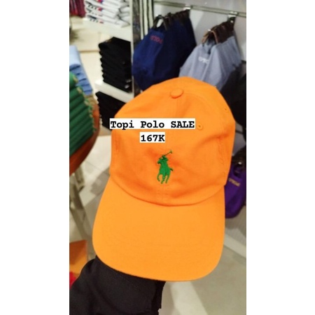 Topi Polo SALE Ori (Orange)