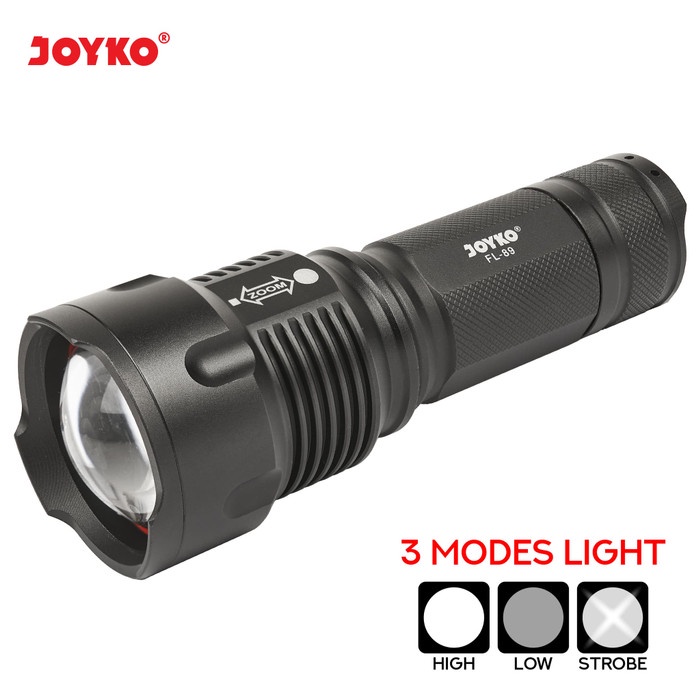 LED Flashlight / Senter LED Joyko FL-89 FL89