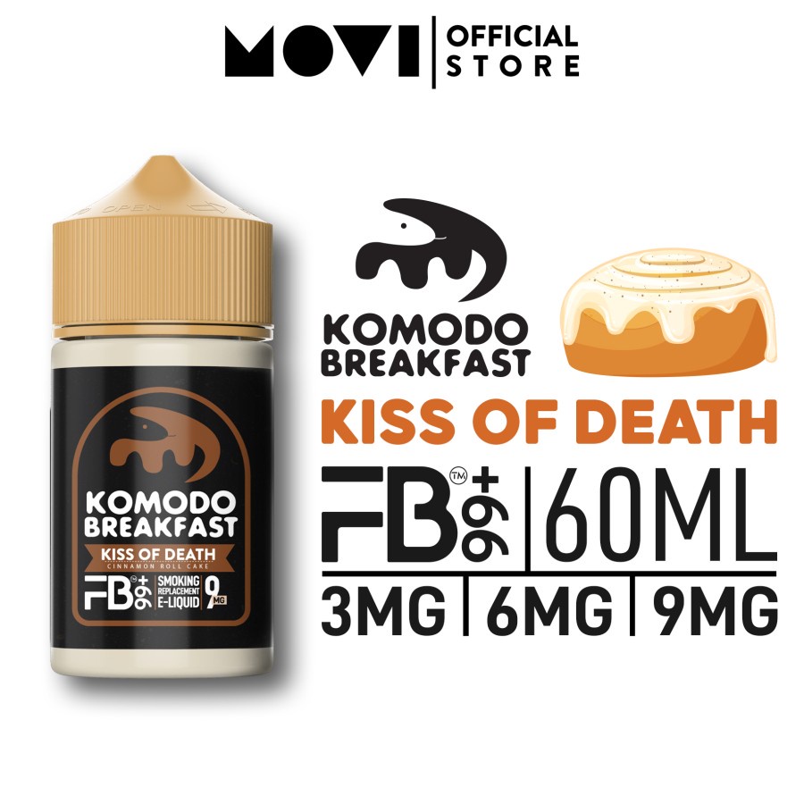 Komodo Breakfast Kiss Of Death FB99+ 60ML by MOVI