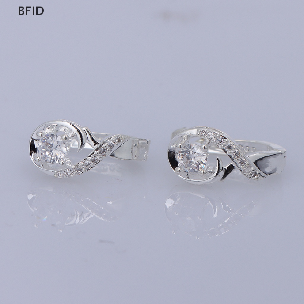 [BFID] Anting Penurun Berat Badan Cubic Zirconia Earrings Stimulasi Titik Akupuntur Pembakar Lemak [ID]