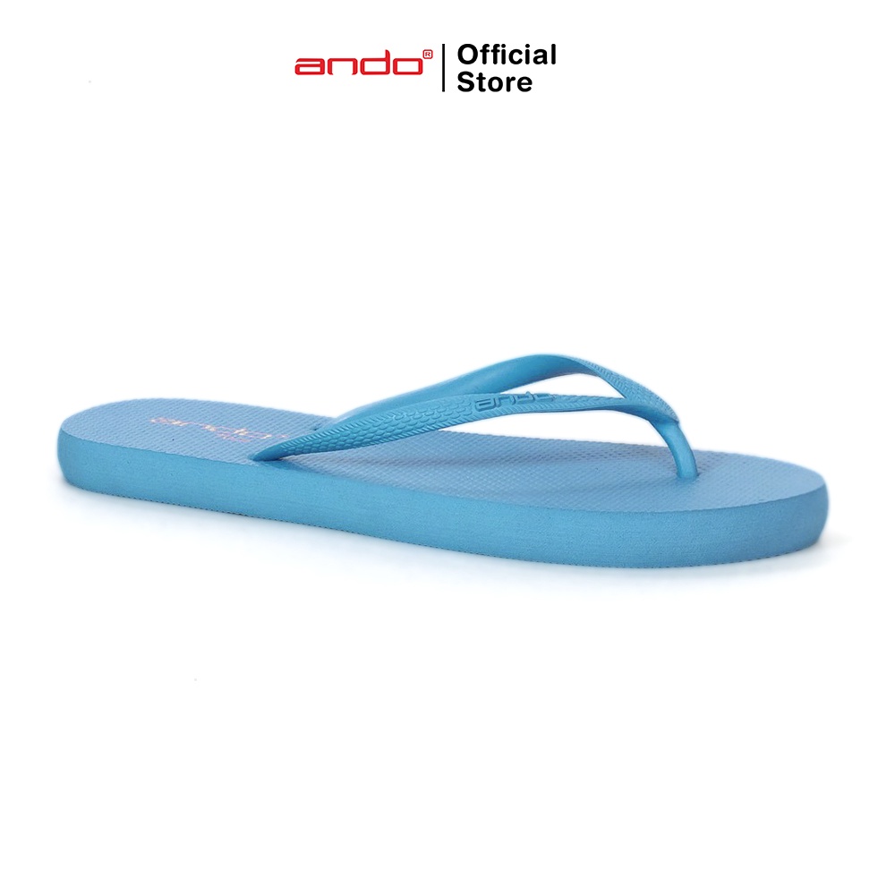 Ando Official Sandal Jepit Nice Wanita Dewasa - Biru Muda