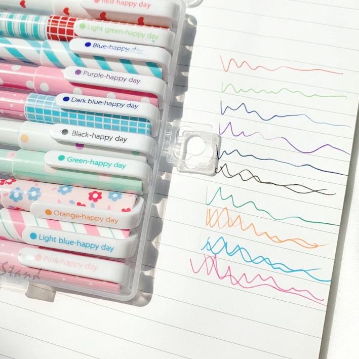 

Import Terlaris Pena Marble Warna Warni 1 Set Isi 10 Pena Warna Pastel BT21 WBB Galaxy Hello Kitty Vintage Motif Pulpen Bolpen Marble Bolpoin Gelpen Pen buruan