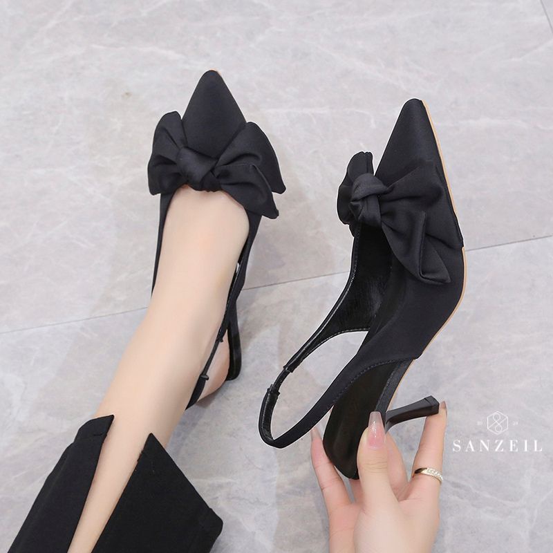 0189 Sanzeil Ginee - Sandal Heels Wanita sandal Heels Pita Heels Wanita Elegan Casual