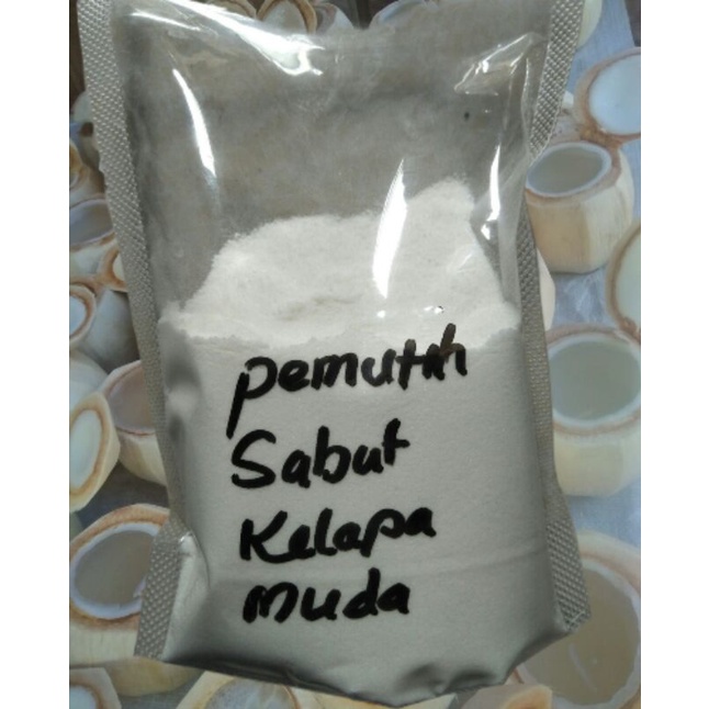 

PEMUTIH SABUT KELAPA MUDA 100% AMAN & TOPCER