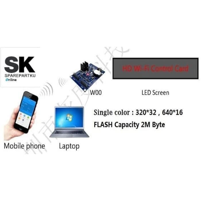 Controller Running Text HD-W00 wifi only