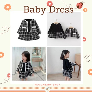 MBSS - Baby Dress Luxury EBV Baju Dress Anak Perempuan Import Dress anak/Bayi Perempuan Gaun bayi Rok Anak Pakaian anak