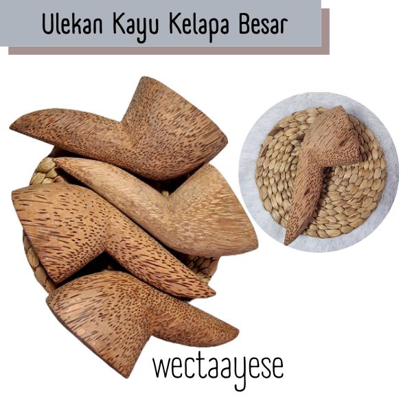 COD ∣ Ulekan kayu kelapa ∣ Ulekan Glugu Asli Pengerajin ∣ Ulekan Kayu Kelapa BESAR ∣ Ulegan Kayu Kel