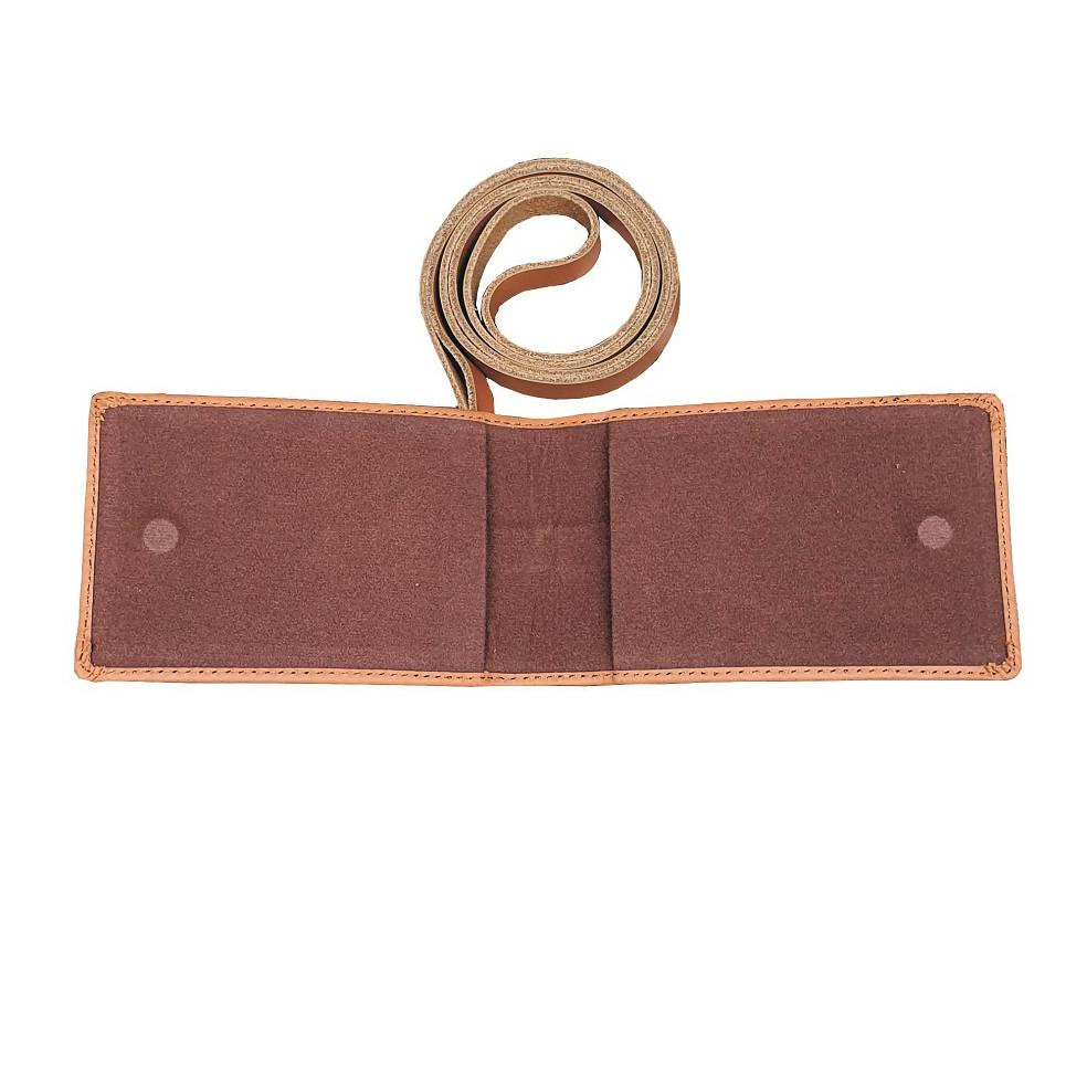 

Cod Name Tag Tempat ID Card Tali ID Kulit Double Magnet Flip Leather Castle ..