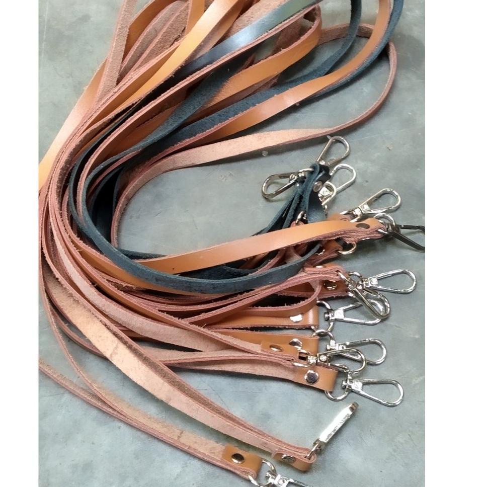 

>7NX3-A Tali Id Card Kulit Asli - Tali Name Tag Kulit Asli - Tali Lanyard 381