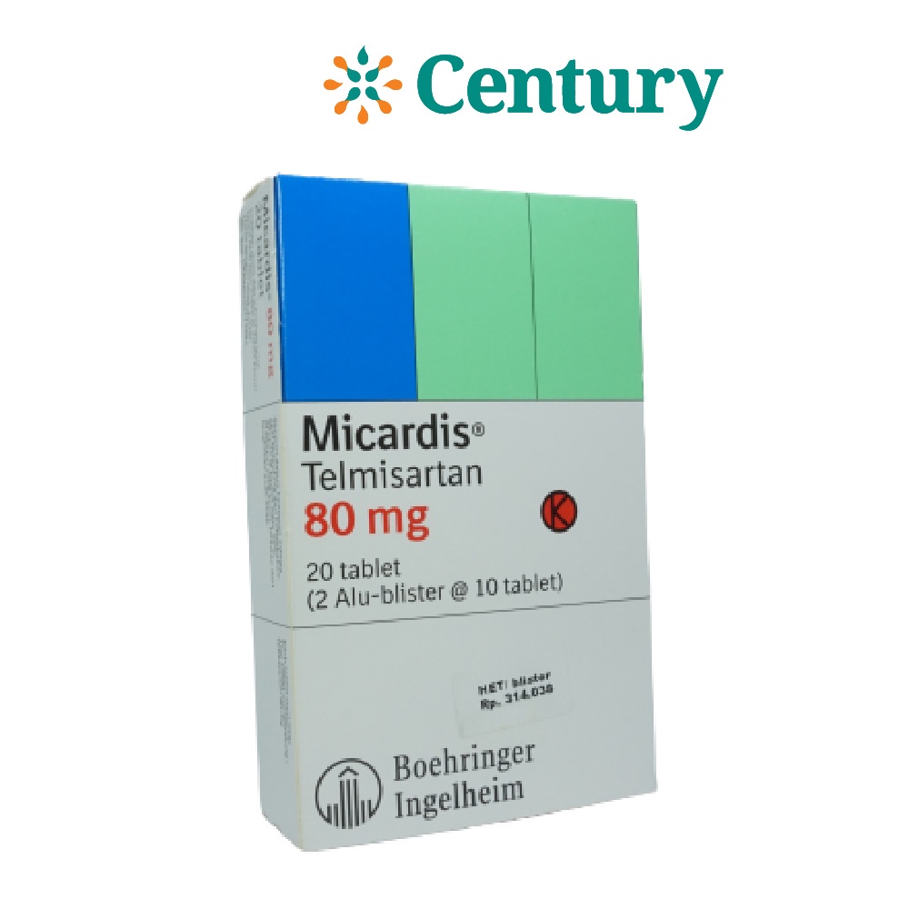 MICARDIS 80 MG 1 ALUBLISTER @ 10 TABLET