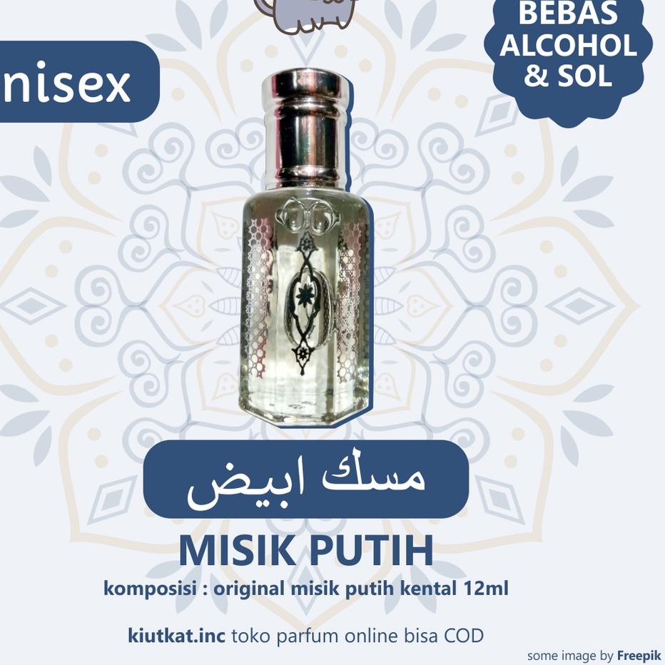 Discount ✔️ MISIK PUTIH / MISIK PUTIH KENTAL / MISIK PUTIH SAUDI Original 12ml