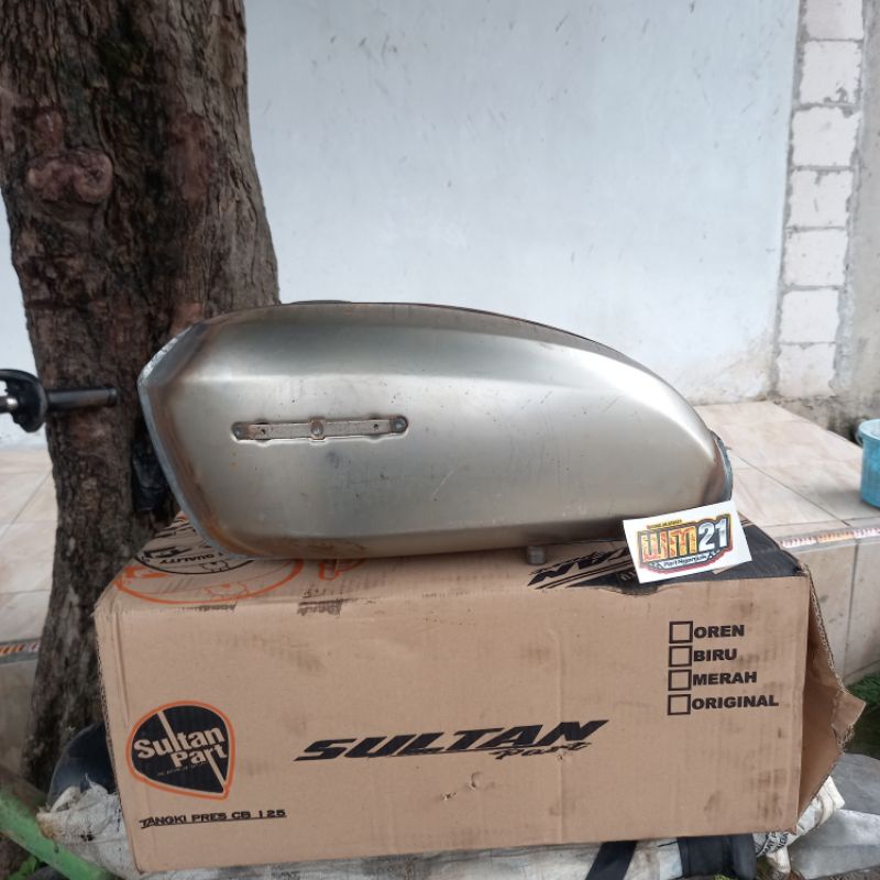 tangki sultan part press cb 125 cb125 detail wm21 wong mlaten 21 nganjuk