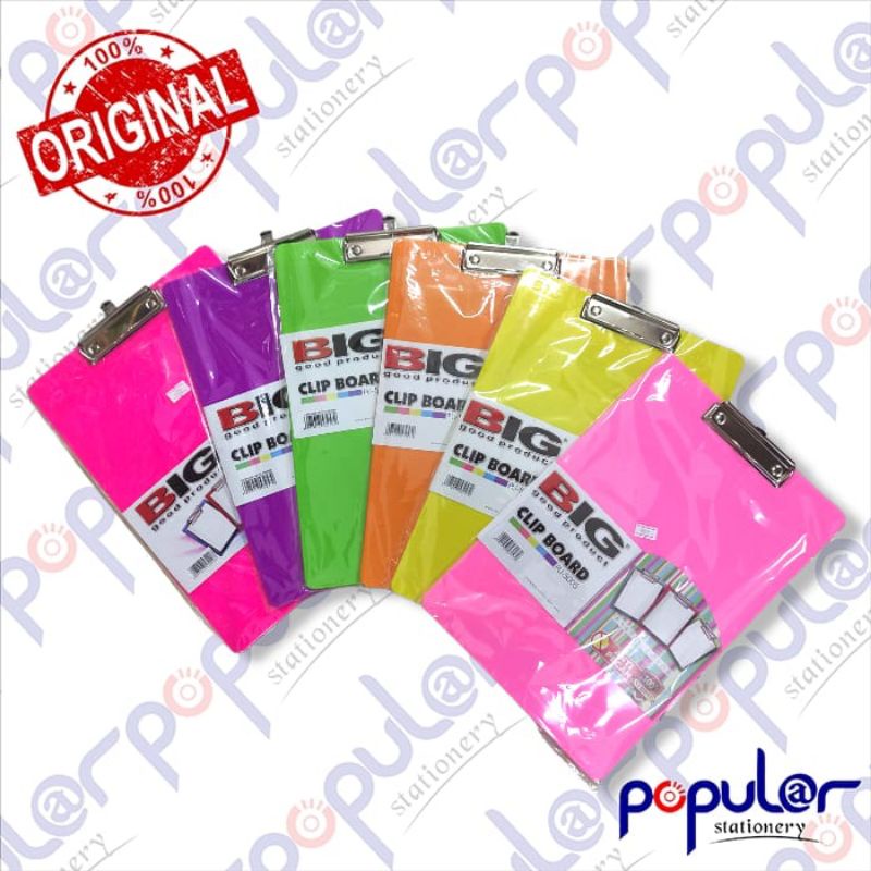 

Clip Board BIG Stabilo / Pastel / Doph