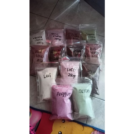 

250gr Powder Bubuk Minuman Rasa atau Bubuk Minuman