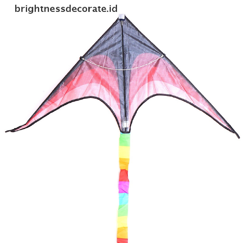 [Birth] Layangan delta Besar Untuk Anak Dan Dewasa single line easy to fly kite handle include [ID]