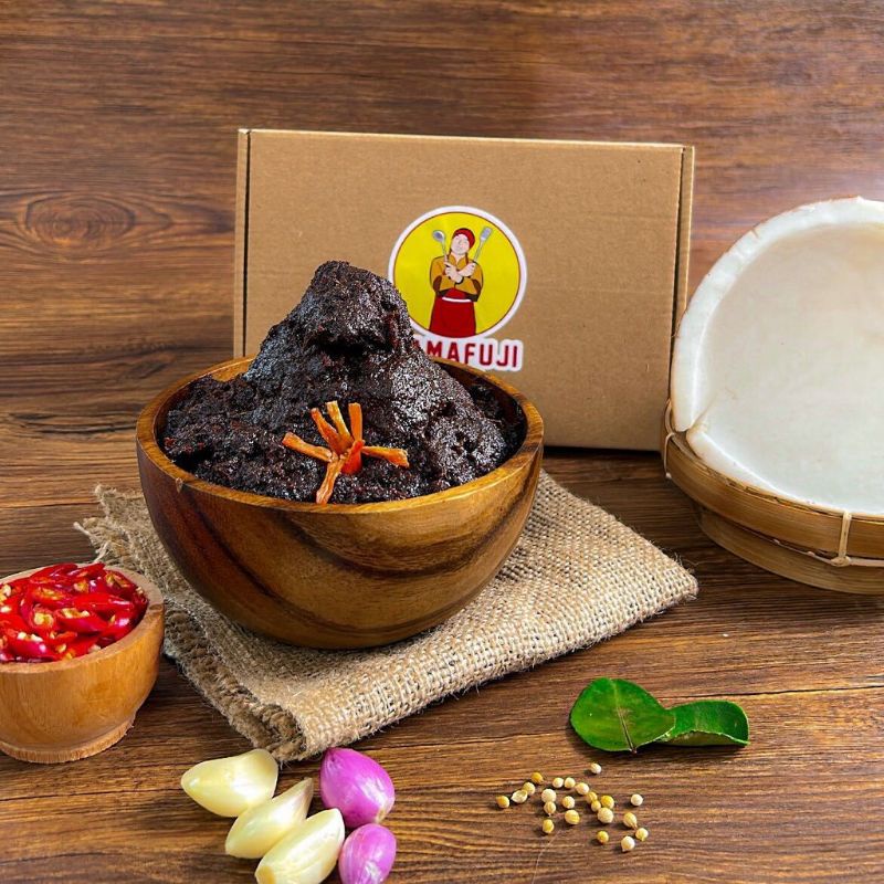 

Rendang daging sapi Mama Fuji 350gr