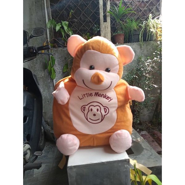 Obral Tas Ransel Boneka Anak Little Monkey Monyet