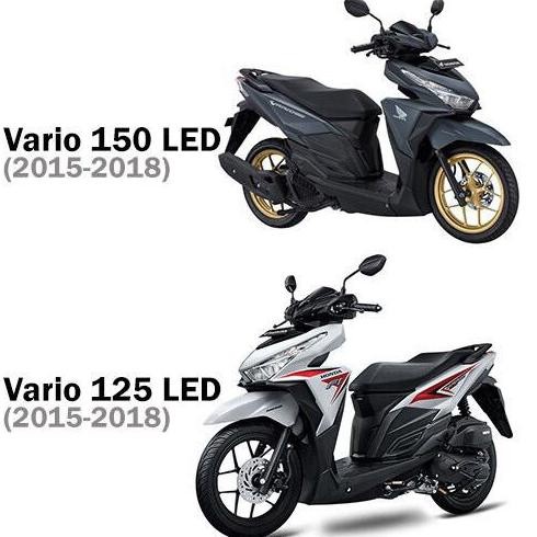 FULL SET BODY VARIO 150 2015-2017 HITAM GLOSSY MERK WIN / COMPLETE SET BODY VARIO 150 HITAM GLOSSY