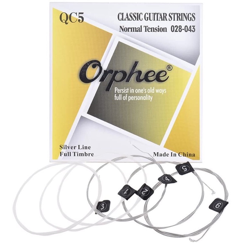 Senar Gitar Nylon / Klasik ORPHEE Original QC5