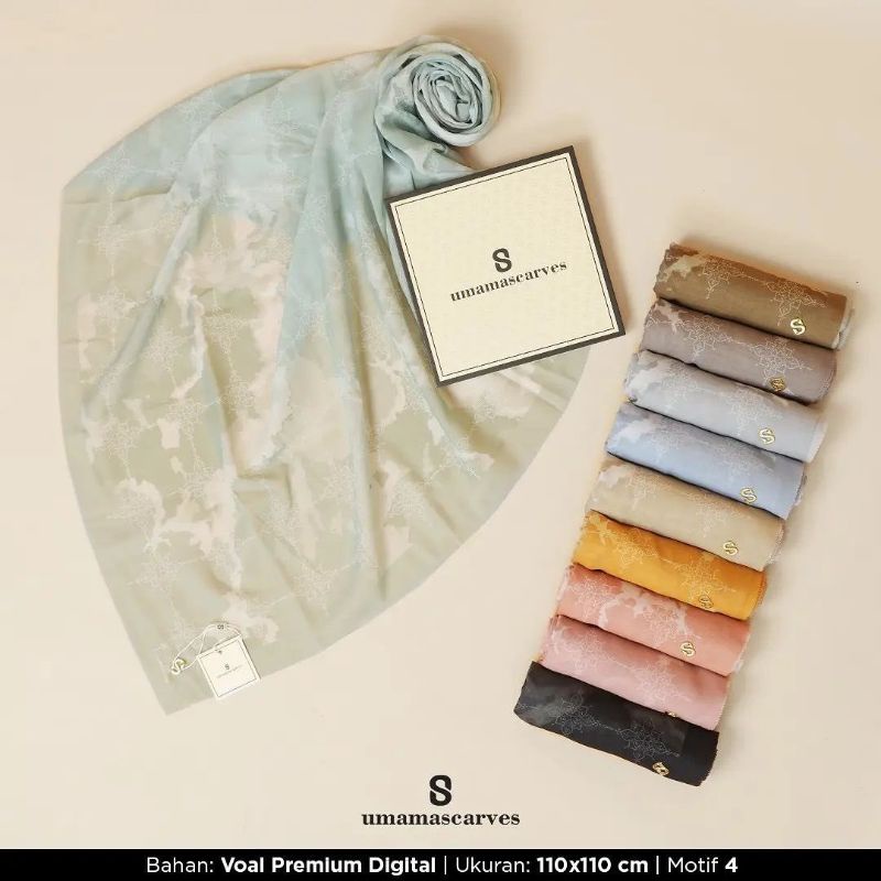 HIJAB SEGI EMPAT UMAMA SCARVES