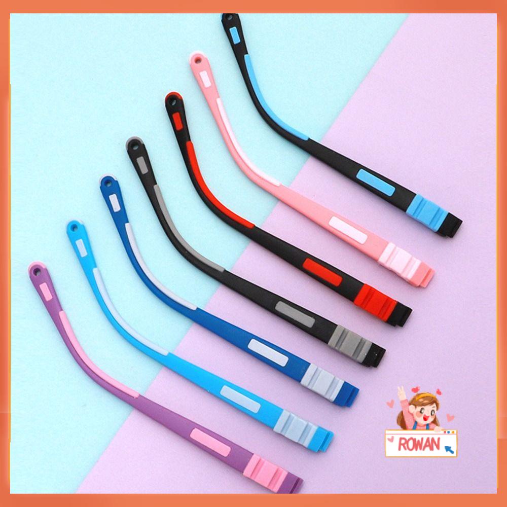 R-flower Glasses Arm Silicone Snap-on Aksesoris Kacamata Anti Slip