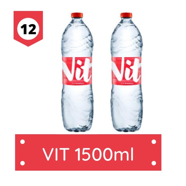 

Air Mineral VIT 1500 ml 1 Dus Isi 12 Botol