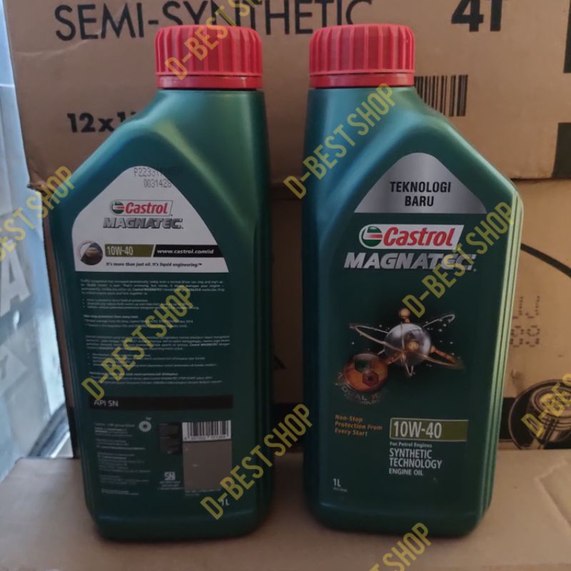 OLI MESIN MOBIL Castrol magnatec 10/40 original - 1 ltr