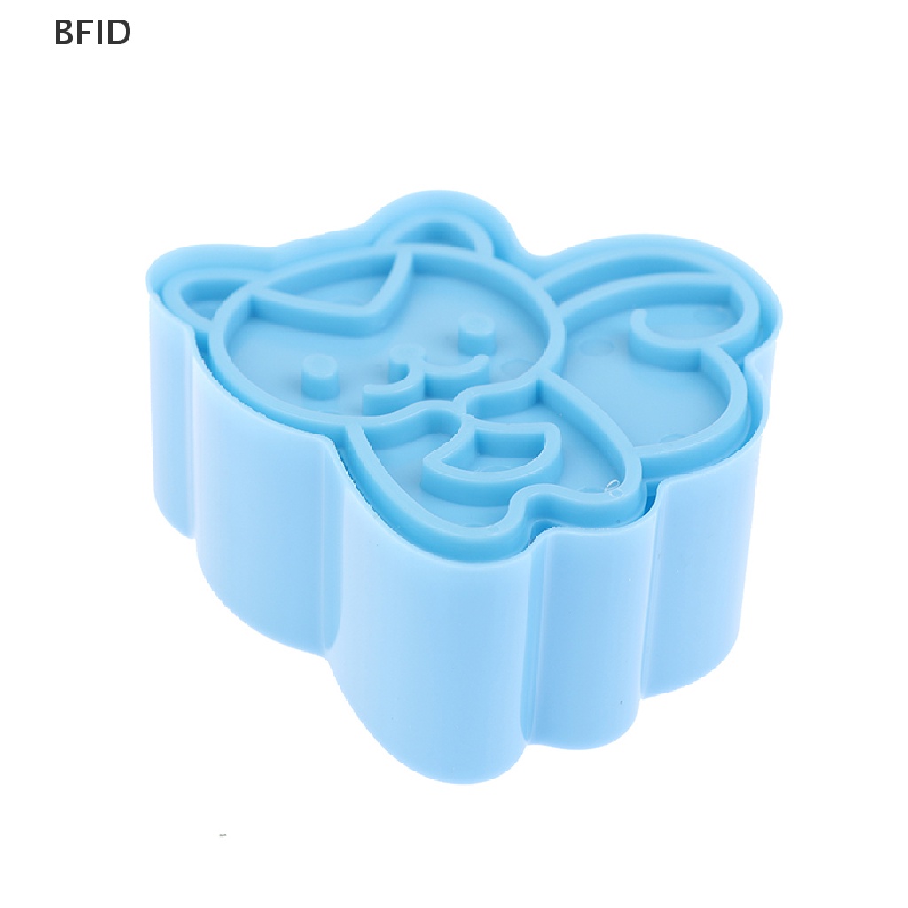 [BFID] 4pcs/set Cute Samll Dolphin Samll Seal Squirrel Bear Sandwich Cookie Mold Cutter [ID]