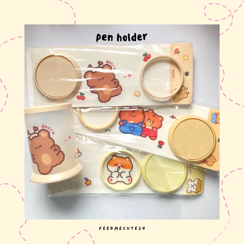 

pen holder | Feedmecutesy | atk alat tulis lucu anak import