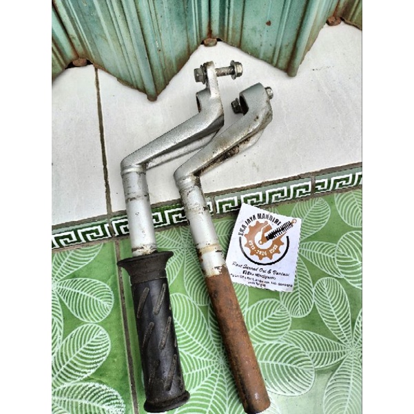 Stang jepit stang stir stang satria fu 150 karbu ori copotan motor