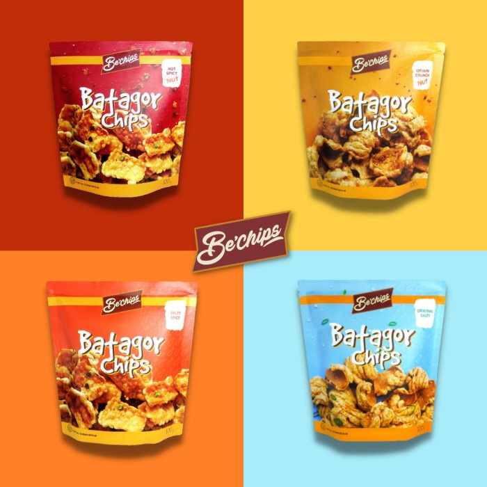 

Batagor Chips BeChips ASLI Bandung 100g