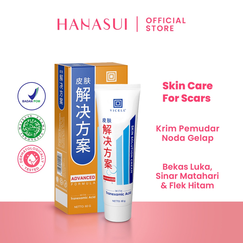 Vicell Skin Care For Scars Solution